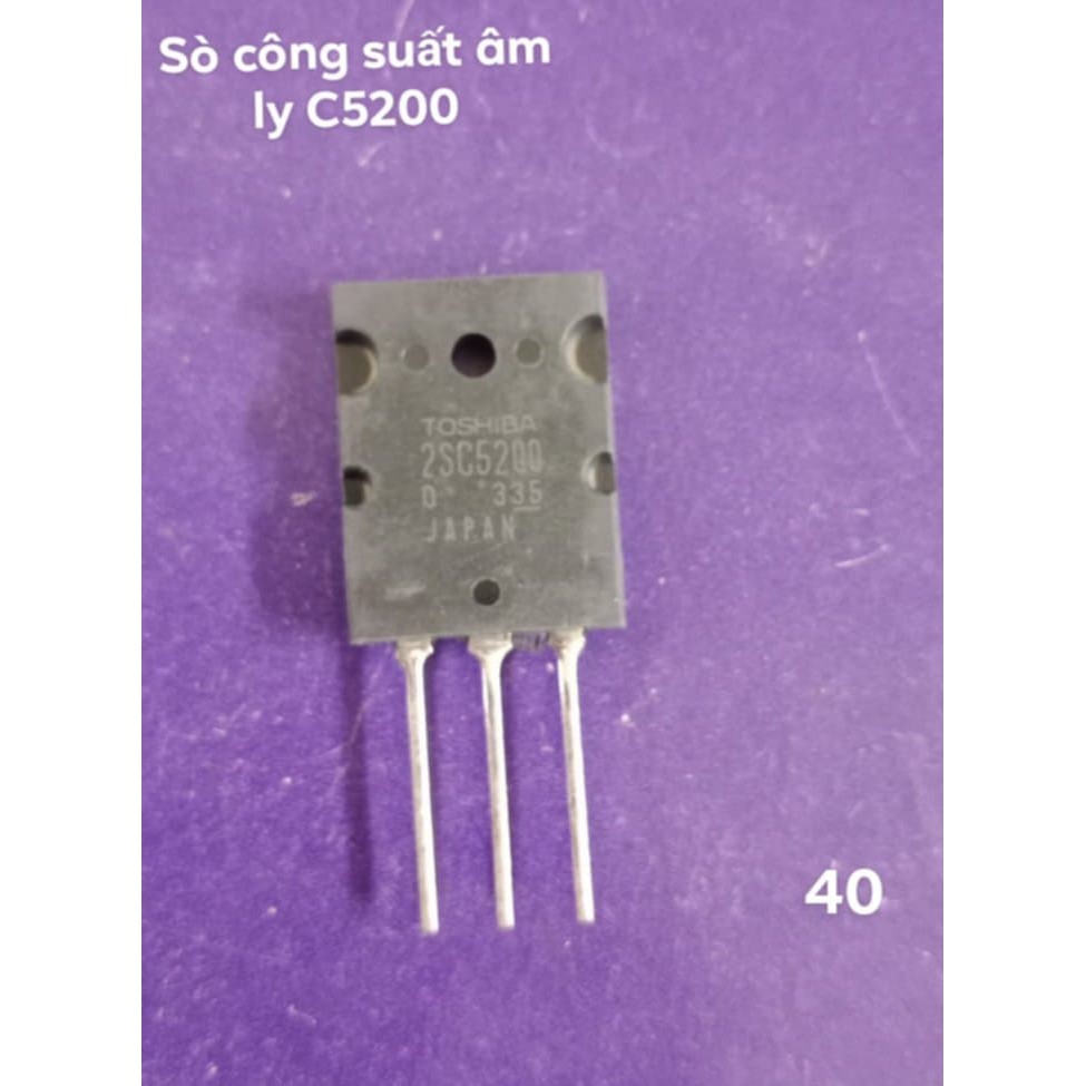 Sò công suất âm ly C5200