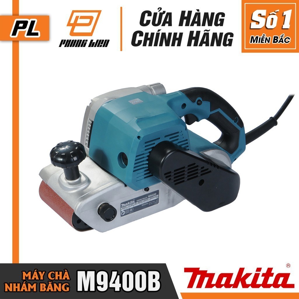 Máy Chà Nhám Băng Makita M9400B (940W-100MM) - Hàng Chính Hãng