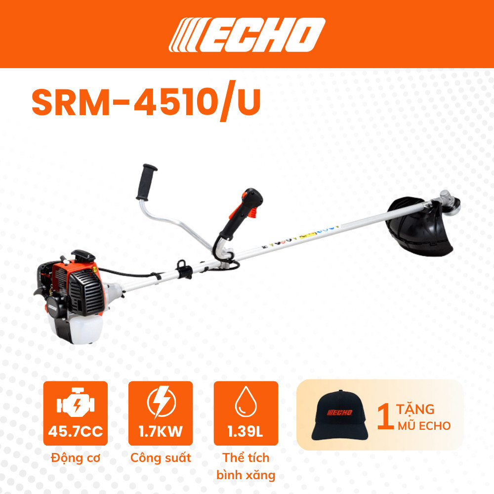 Máy cắt cỏ 2 thì ECHO - SRM4510 (45.7 cm³) | Hàng chính hãng