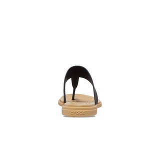 Dép Xỏ Ngón Nữ Crocs Tulum - Black