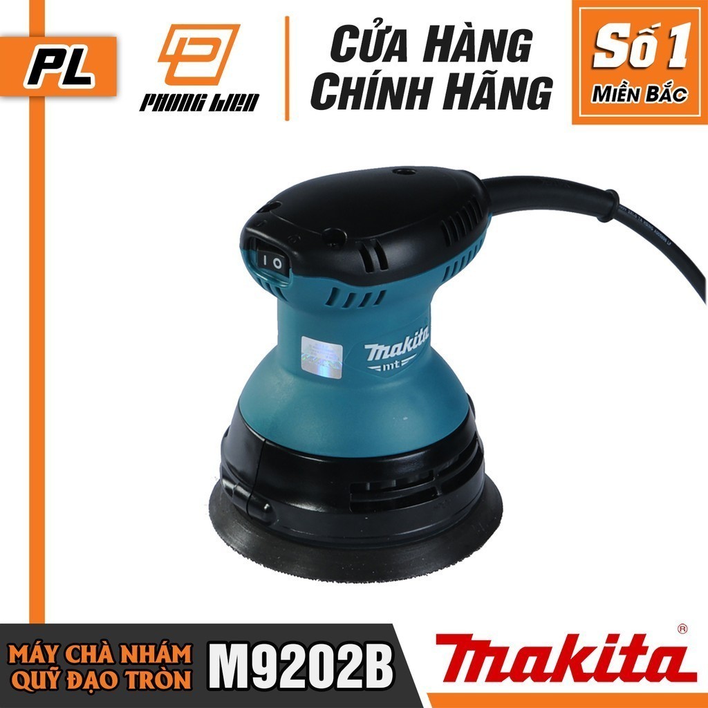 Máy Chà Nhám Makita Quỹ Đạo Tròn M9202B (Công Suất 240W-125MM) - Hàng Chính Hãng