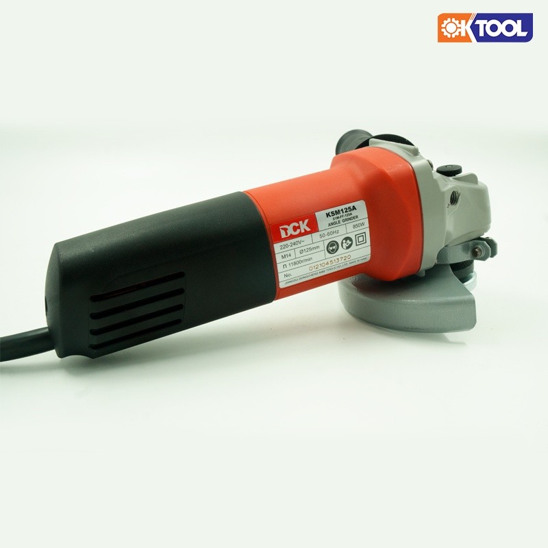 Máy mài góc chạy điện DCK KSM125A 850W, 125mm - Thiết kế nhỏ gọn, dễ cầm nắm