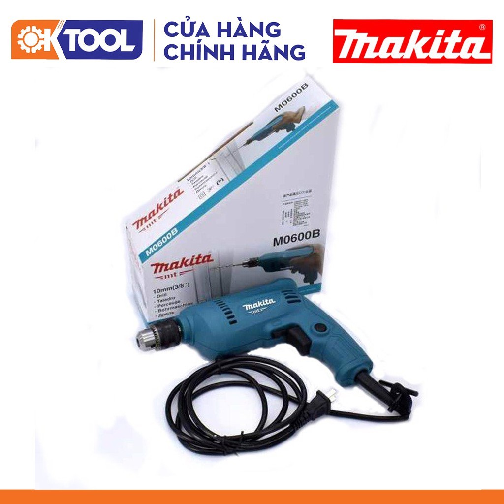 Máy khoan MAKITA M0600B (10MM-350W) [Hàng Chính Hãng]