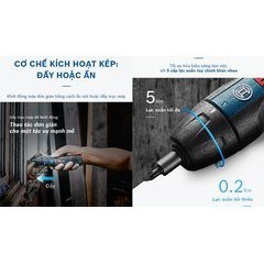 MÁY VẶN VÍT BOSCH GO GEN 2 (2 MŨI VÍT) [Hàng Chính Hãng]