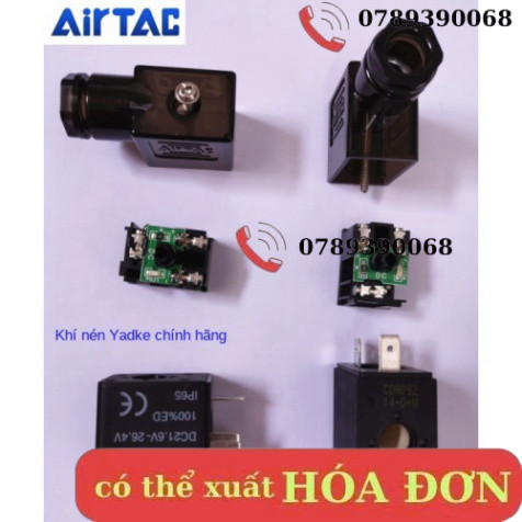 Cuộn Dây Van Điện Từ 4v110-06 4v210-08  AC220V DC24V