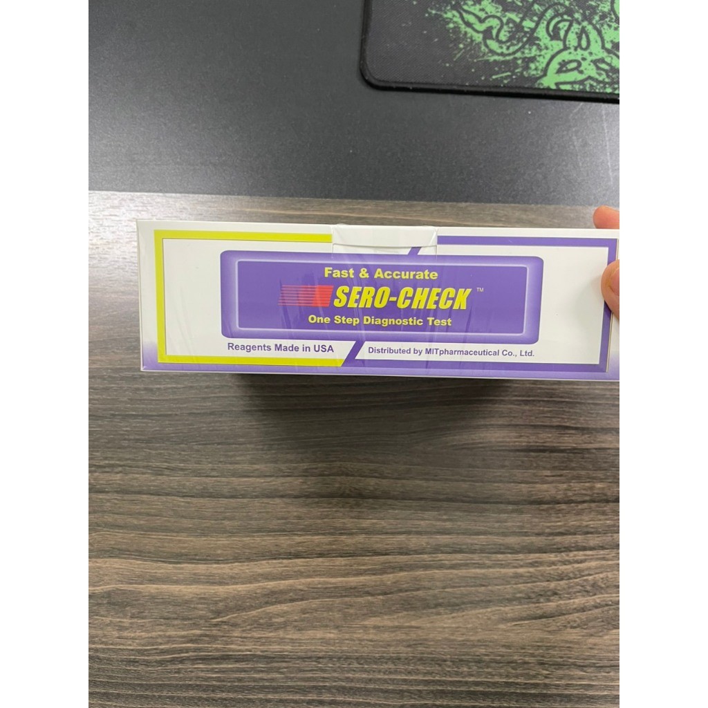 HỘP  25 que  TEST SERO-CHECK CỦA MỸ que test THỬ HIV