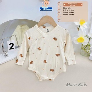 Body Cho Bé Body Chíp Dài Vải Tăm Lạnh Mềm Mại Thoáng Mát BDS011 - A LITTLE CUTIE