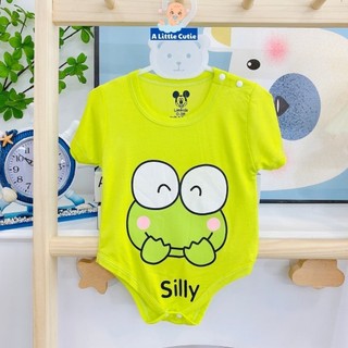 Bodysuit cho bé trai, bé gái sơ sinh chip Vải thun lạnh Cao cấp BDS035 - A LITTLE CUTIE