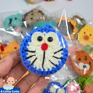 Túi đựng tỏi cho trẻ sơ sinh, túi tỏi cho bé bằng len handmade nhiều mẫu PKK009 - A LITTLE CUTIE