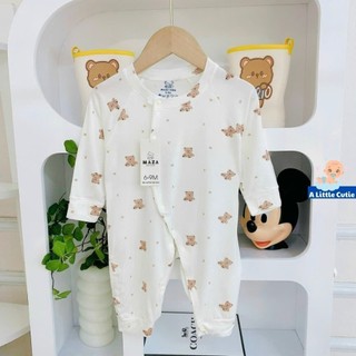 Bodysuit cho bé, body sơ sinh dài tay cao cấp BDS015 - A LITTLE CUTIE