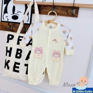 Bodysuit cho bé gái bé trai, body cho bé sơ sinh Vải petit cao cấp BDS002 - A LITTLE CUTIE