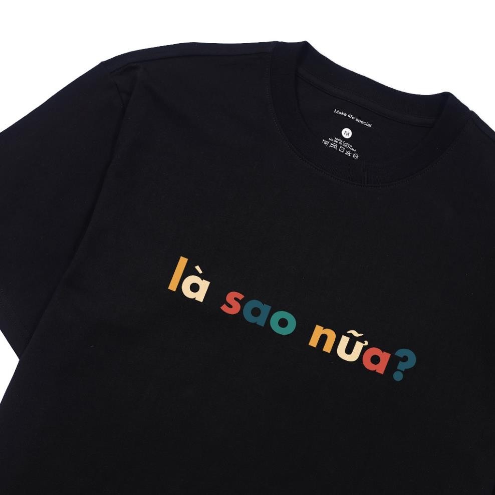 Áo Thun Là Sao Nữa, Câu Nói Hài Hước Công Sở, Văn Phòng Độc Đáo cotton su  Oversize Cho Nam Nữ UT