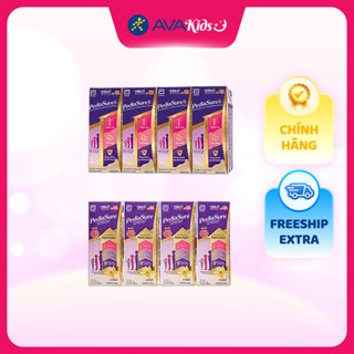  Lốc 4 hộp sữa pha sẵn Abbott PediaSure hương vani 180 ml  1 - 10 tuổi  