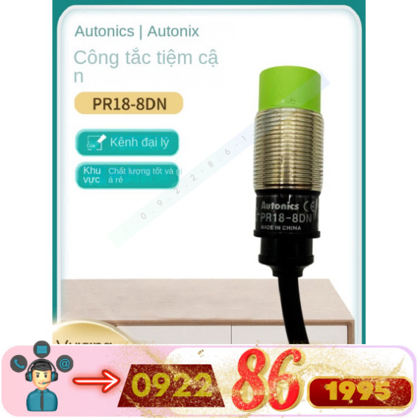Công Tắc Tiệm Cận Autonics  PR18-8DN PRL18-5DP2 PRL18-5DN2 mới