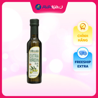 Dầu oliu Olivoilà Extra Virgin ăn dặm cho bé chai 250 ml (từ 6 tháng)