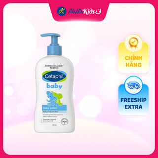  Kem dưỡng da chiết xuất bơ hạt mỡ cho bé Cetaphil Baby Daily Lotion 400 ml 