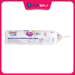 Tã dán Merries size L 48 miếng -Dành cho trẻ 9 - 14 kg