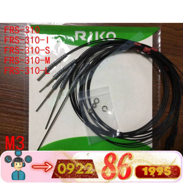 Riko Cảm Biến FRS-310-S5 FRS-410-S10 FRS-610-S20 Phản Xạ Sợi Quang mới