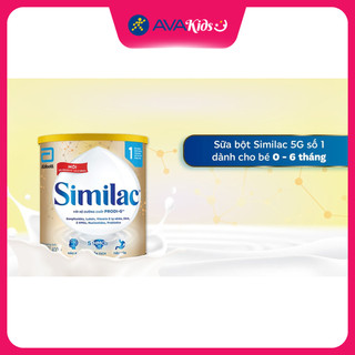 Sữa bột Similac 5G số 1 400g - Dành cho trẻ từ 0 - 6 tháng