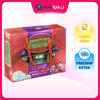 Hộp 6 hũ nước yến sào Win'sNest Kids 70 ml (từ 1 tuổi)