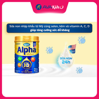 Sữa bột Dielac Alpha Gold IQ số 2 (sữa non) 800g (6 - 12 tháng)