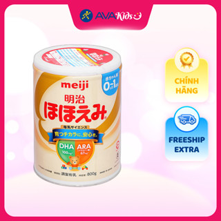 Sữa bột nội địa Nhật Meiji Hohoemi Milk 800g (0 - 12 tháng) - Hàng chính hãng