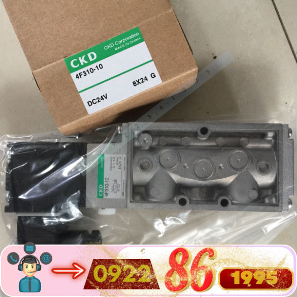 Van  Điện  Từ  Ckd Xikai 4f310-dc24v mới