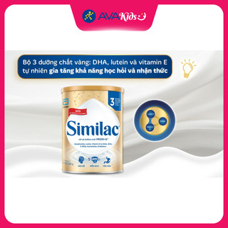 Sữa bột Similac 5G số 3 900g (1 - 2 tuổi)