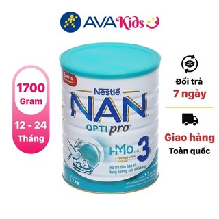 Sữa bột NAN Optipro số 3 - 1.7kg (1 - 2 tuổi)