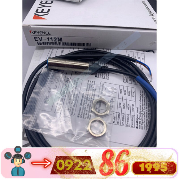 Cảm Biến  Tiệm Cận Cảm Biến Keyence EV-108M EV-108mc EV-118M EV-130M EV-112M EV-108u EV-118u mới