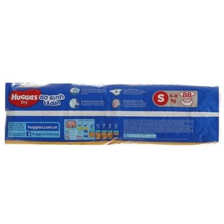 Tã dán sơ sinh Huggies size S 96 miếng (từ 4 - 8 kg)