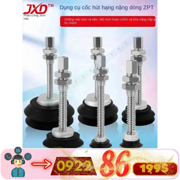 ZPT-40 Cốc Hút Chân Không  ZPT50HJ75-B01-A18 ZPT125HBJ50-B01-A18 ZPT125HJ75-B01-A18 ZPT40HJ50-B01-A1