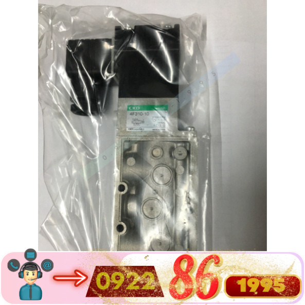 Van   Điện  Từ Ckd 4f310-10/AC220/AC110/Dc24 mới