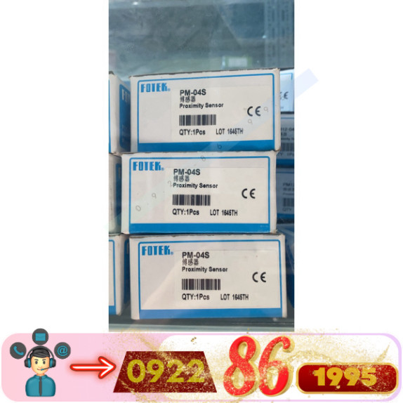 Cảm biến tiệm cận Fotek PM12-04S mới