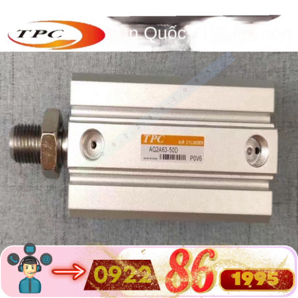 Hàn Quốc TPC  Xi Lanh ADQB32-125DCM-W4/ADQA32-125DCM/DC/DM-W4   mới