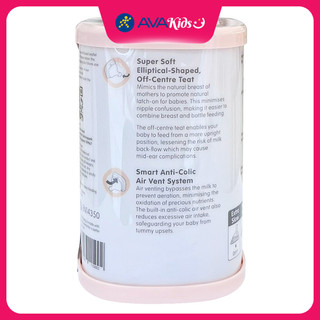 Bộ 2 núm ti Hegen cổ rộng size Extract Flow (0 - 1 tháng)