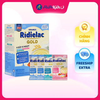 Bột ăn dặm Vinamilk RiDielac Gold 3 vị ngọt hộp 200g (6 - 24 tháng)