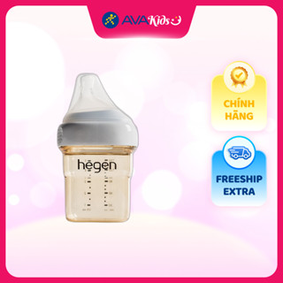 Bình sữa Hegen PPSU 150ml núm ti size S từ 1 – 3 tháng