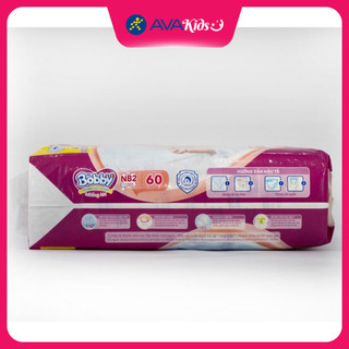 Miếng lót Bobby size NB2 60 miếng (Từ 1 tháng)