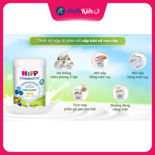 Sữa bột HiPP Organic Combiotic số 4 800g (từ 3 tuổi)