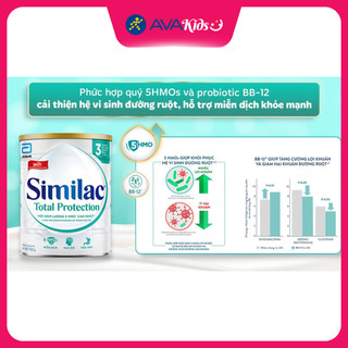 Sữa bột Similac Total Protection số 3 900g (1 - 2 tuổi)