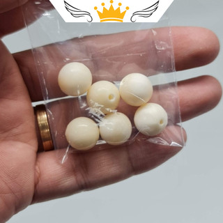 Bi chân lồng chim làm từ xương nguyên chất (bộ 3 viên)