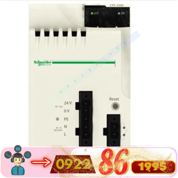 Kho Nguồn Điện PLC  Bmxcps3500 M340plc Mô-đun BMX Cps3500 mới