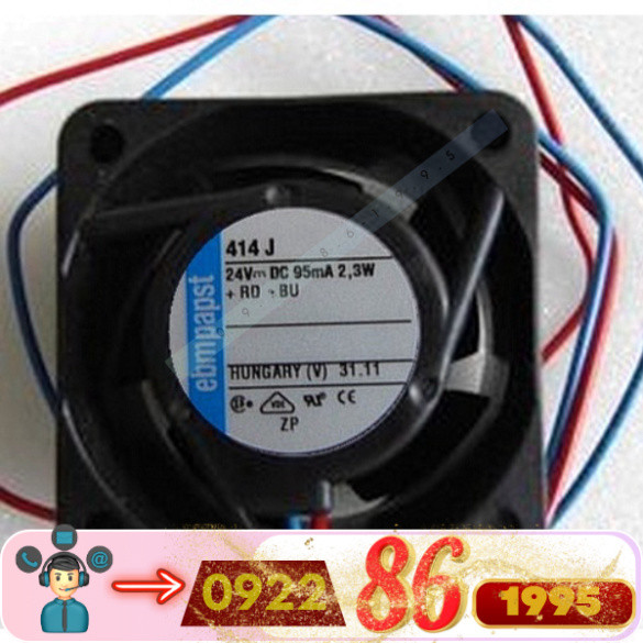 Quạt Biến Tần Empapst 24V  Typ 414jhh-JH 414jr 414j-2hh mới