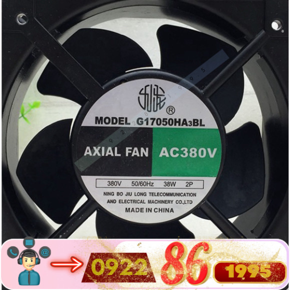 Axial Fan G17050ha3bl 380V   Thiết Bị Tản Nhiệt    Quạt mới