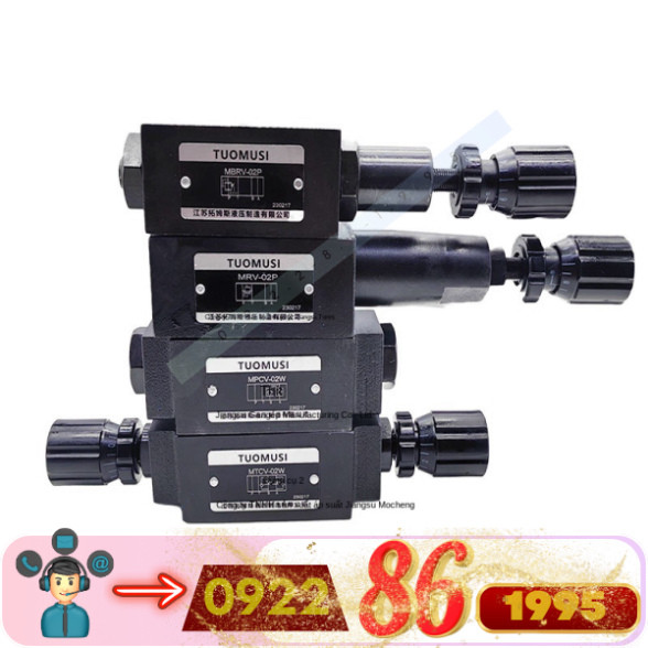 Van  Thủy Lực MRF-02P-K-1-20 SRV-02-P-3 MRF-03P-K-3-30 04 mới