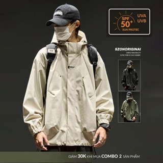  Áo khoác gió nam nữ 2 lớp Áo khoác dù chất liệu vải gió cao cấp kháng nước full tem tag phụ kiện - Minh Nguyệt Shop 