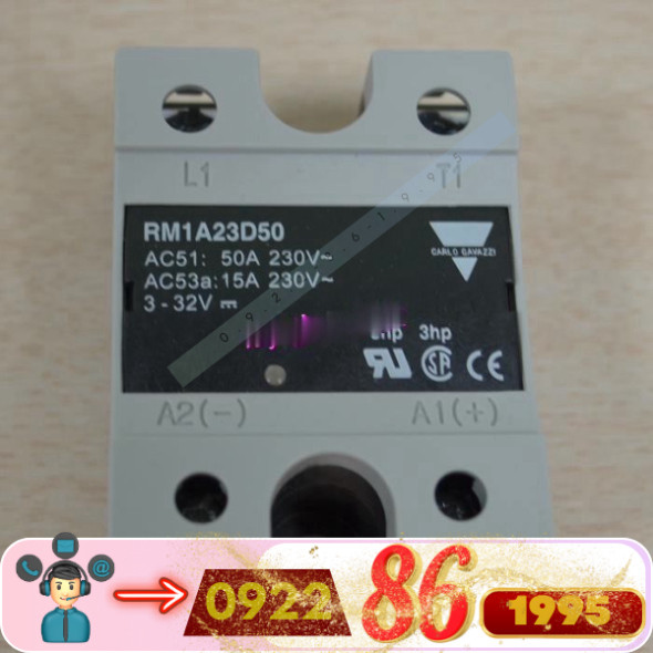 Rơ Le Rắn Rm1a23d50  Jiale Carlo Gavazzi mới