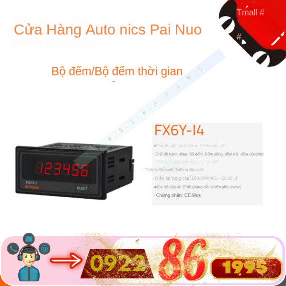 Bộ Đếm Thời Gian Autonics  FX4Y-I4 FX4Y-I2 FX6Y-I4 FX6Y-I2 mới