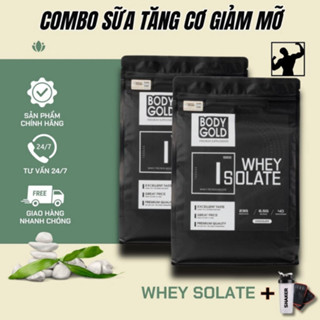 COMBO 2 TÚi Sữa Tăng Cơ Giảm Mõ - Whey Isolate Tăng Cơ Giảm mỡ   BODY GOLD Túi 1KG (HÀNG CHÍNH HÃNG)